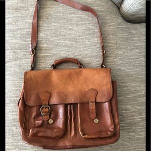Imedici firenze Italian leather briefcase!